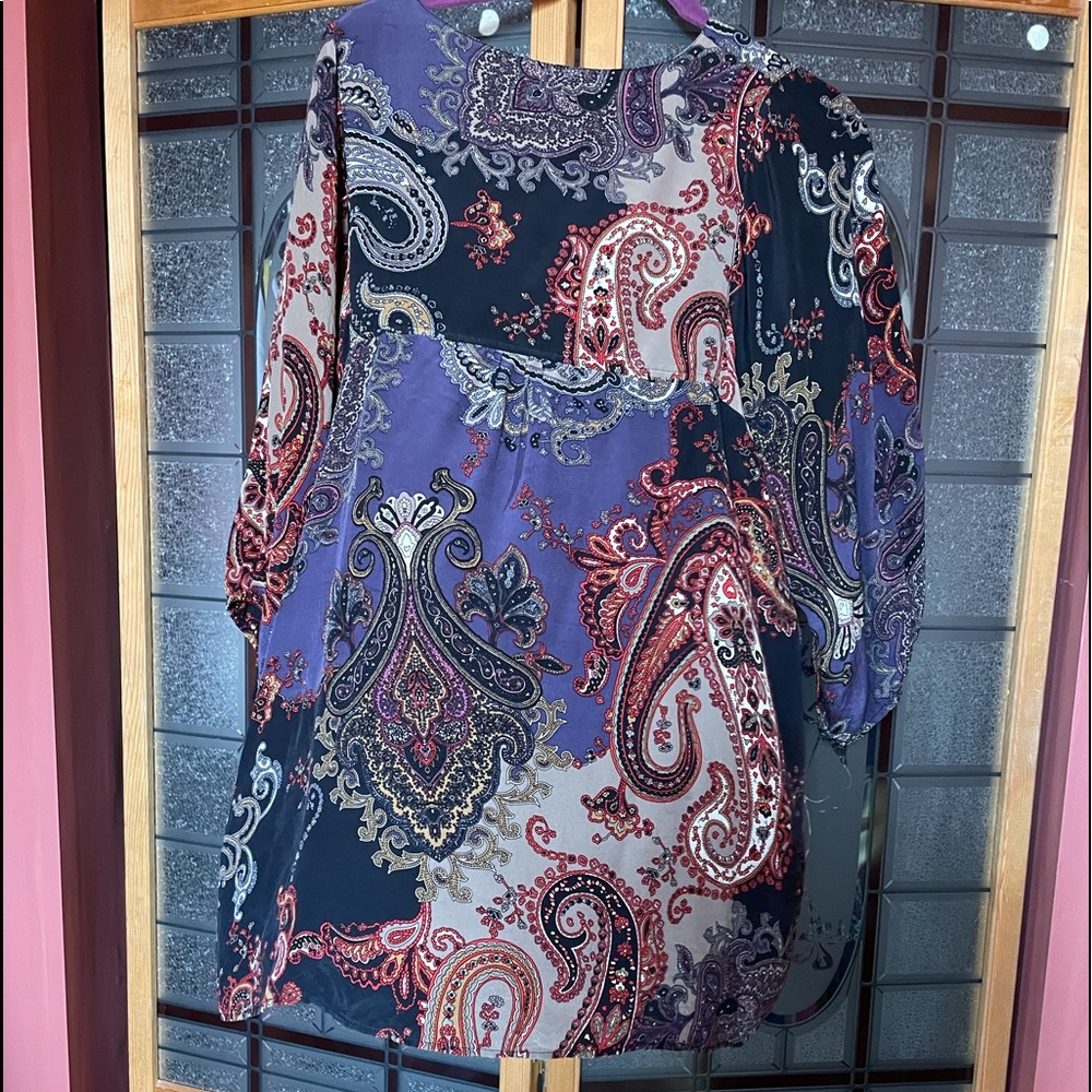 Sold - Silk paisley tunic